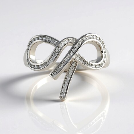 Anello in argento con Zircone (MONOSONO COLLECTION)