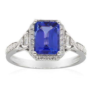 AAA-Tansanit-Goldring (CIRARI)