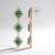 Orecchini in argento con Smeraldo Zambia (Gems en Vogue)