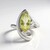 Anello in argento con Quarzo Limone