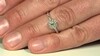 Bague en argent et Grenat vert menthe de Merelani