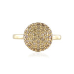 Anillo en oro con Diamante champán I2 (de Melo Gold)