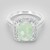 Anello in argento con Prehnite