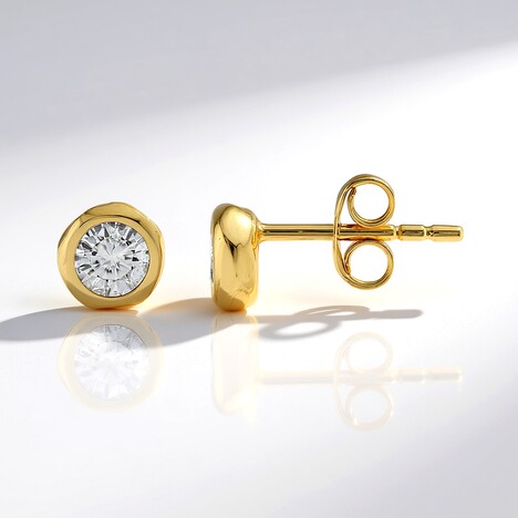 Orecchini in argento con Zircone