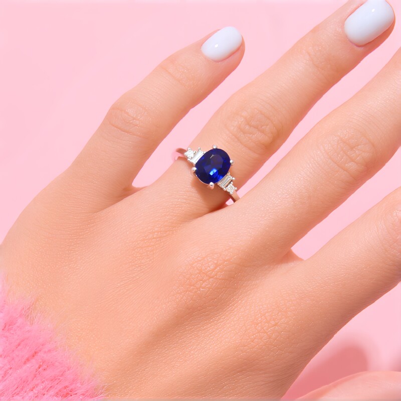 Bague en or et Kyanite du Népal (CIRARI)