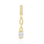 Ciondolo in argento con Petalite