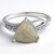 Bague en argent et Agate du Botswana