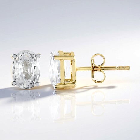Orecchini in oro con Zircone