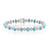 Bracciale in argento con Turchese Sleeping Beauty (Dallas Prince Designs)