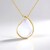Collier en argent et Pierre de lune bleue (KM by Juwelo)