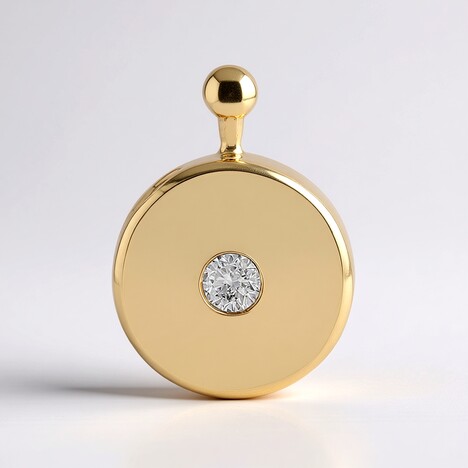 Accessorio in argento con Diamante SI1 (G) (Annette)
