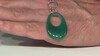 Pendentif en argent et Onyx vert