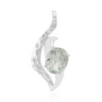Colgante en plata con Amatista verde (Pallanova)