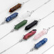 Collier en argent et Aventurine verte