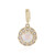 9K Welo Opal Gold Pendant