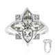 Anello in argento con Ametista Verde (Remy Rotenier)