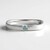 Anello in argento con Diamante Blu Cielo I2 (de Melo)