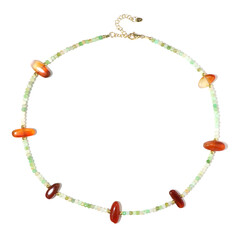 Collana in argento con Corniola