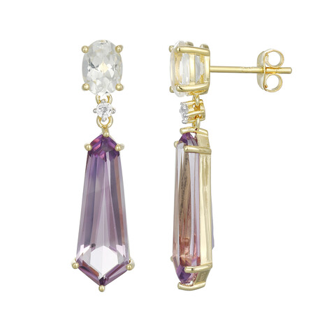 Amethyst-Silberohrringe (Adela Silber)