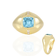 Anillo en plata con Zircón de Ratanak Kirí (Adela Silber)