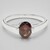 Anello in argento con Granato Mozambico