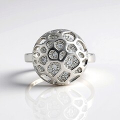 Anello in argento con Zircone