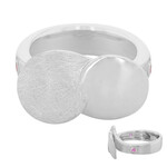 Anello in argento con Rubino del Madagascar