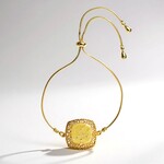 Bracciale in argento con Ambra Baltica Limone (dagen)