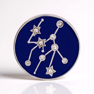 Colgante en plata con Zircón (MONOSONO COLLECTION)