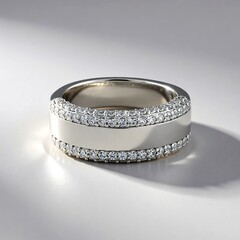 Anello in argento con Zircone