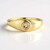 Anello in oro con Diamante Champagne I2
