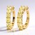 Boucles d'oreilles en or et Diamant SI2 jaune (CIRARI)