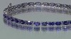 Brazalete en oro con Tanzanita AAA (CIRARI)