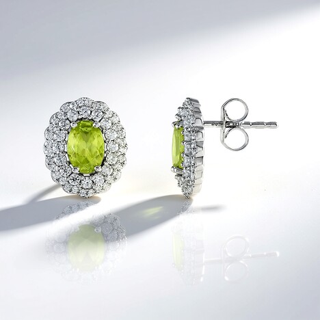 Orecchini in argento con Sfene