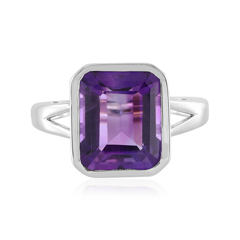 Sibirischer Amethyst-Silberring