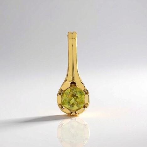 Ciondolo in argento con Sfene