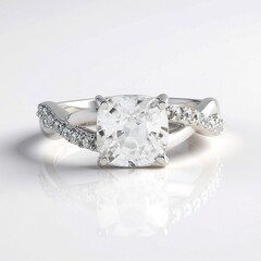 Anello in argento con Zircone (Adela Silber)