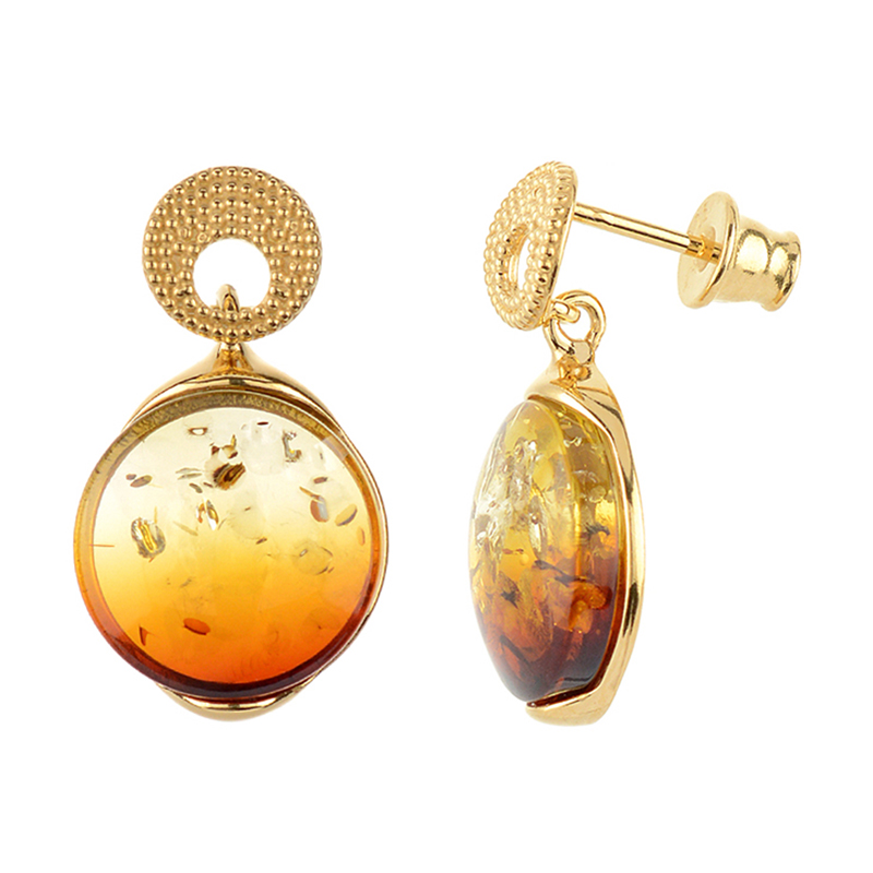 Copal Stupendo Set Gioielli Da Donna In Ambra Con Argento