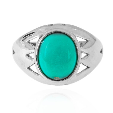 Anello in argento con Turchese Campitos (Anne Bever)