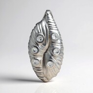 Pendentif en argent et Zircon (MONOSONO COLLECTION)