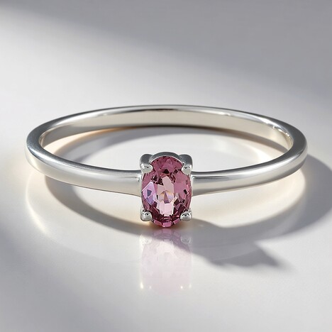 Anello in argento con Spinello Porpora