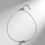 Collana con Rodocrosite