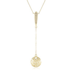 I2 Champagner-Diamant-Goldcollier (Ornaments by de Melo)