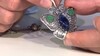 Pendentif en argent et Sodalite (Desert Chic)