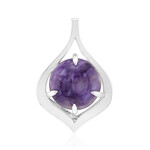 Zilveren hanger met een Charoite (de Melo)