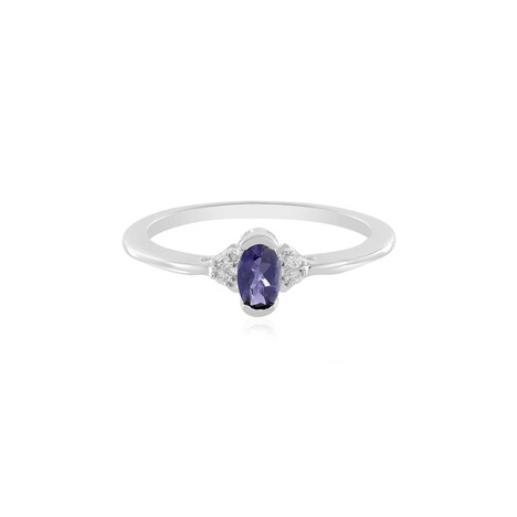 Anello in argento con Iolite