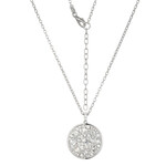 Collier en argent et Topaze blanche (Adela Silber)