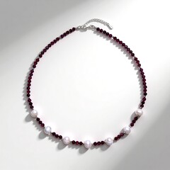 Collana in argento con Perla d'Acqua Dolce Bianca