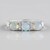 Bague en argent et Opale Welo