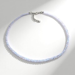 Collana in argento con Pietra di Luna Arcobaleno